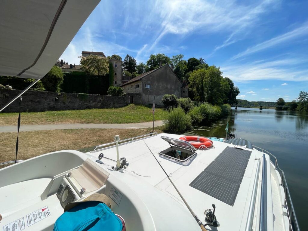 saone hausbooturlaub anlegestelle