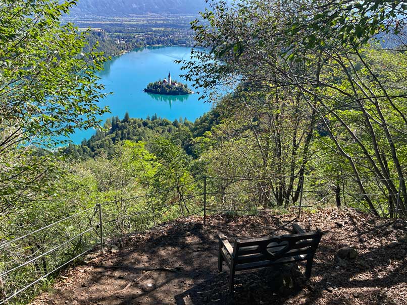 velika osojnica aussichtspunkte bleder see