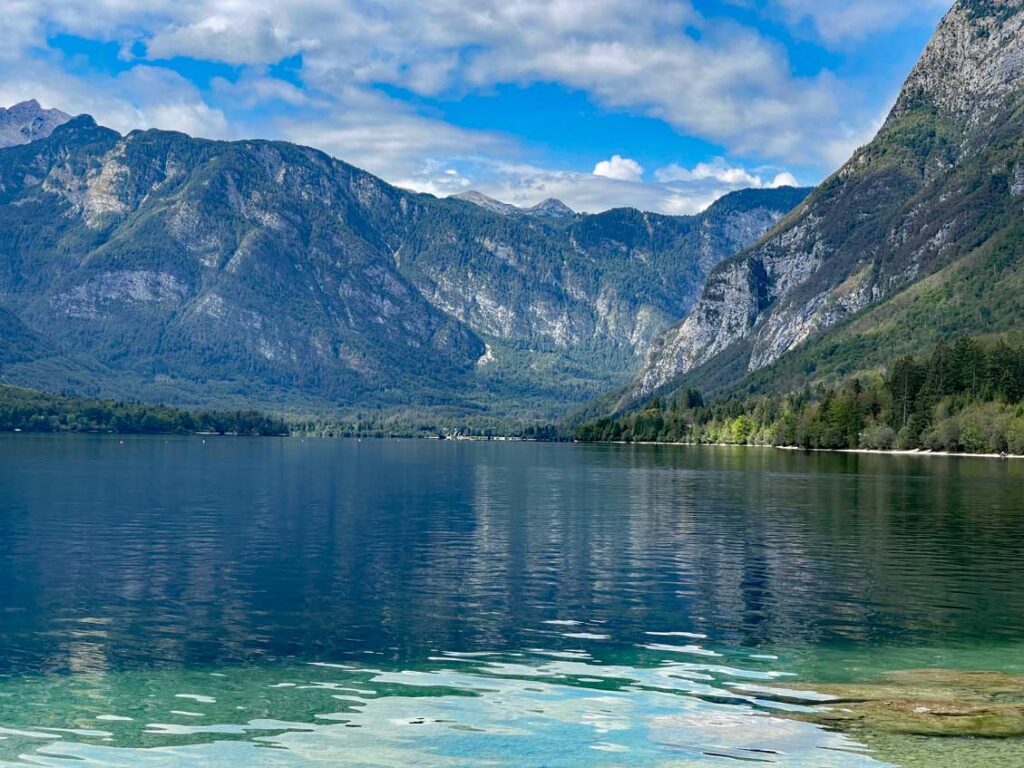 Bohinjsee in Slowenien