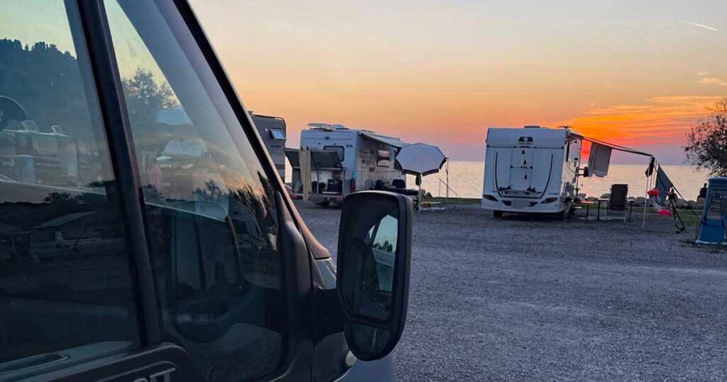 wohnmobile am meer in europa