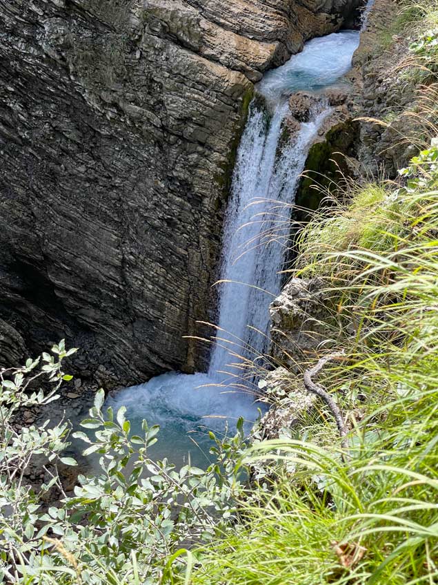 unterer martuljek wasserfall