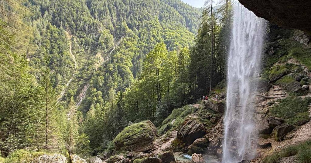 wasserfall in slowenien