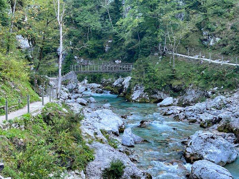 tolmin klamm slowenien rundreise mit wohnmobil