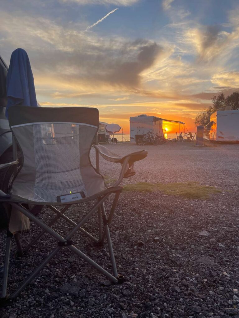 wohnmobilstellplatz slowenien am meer